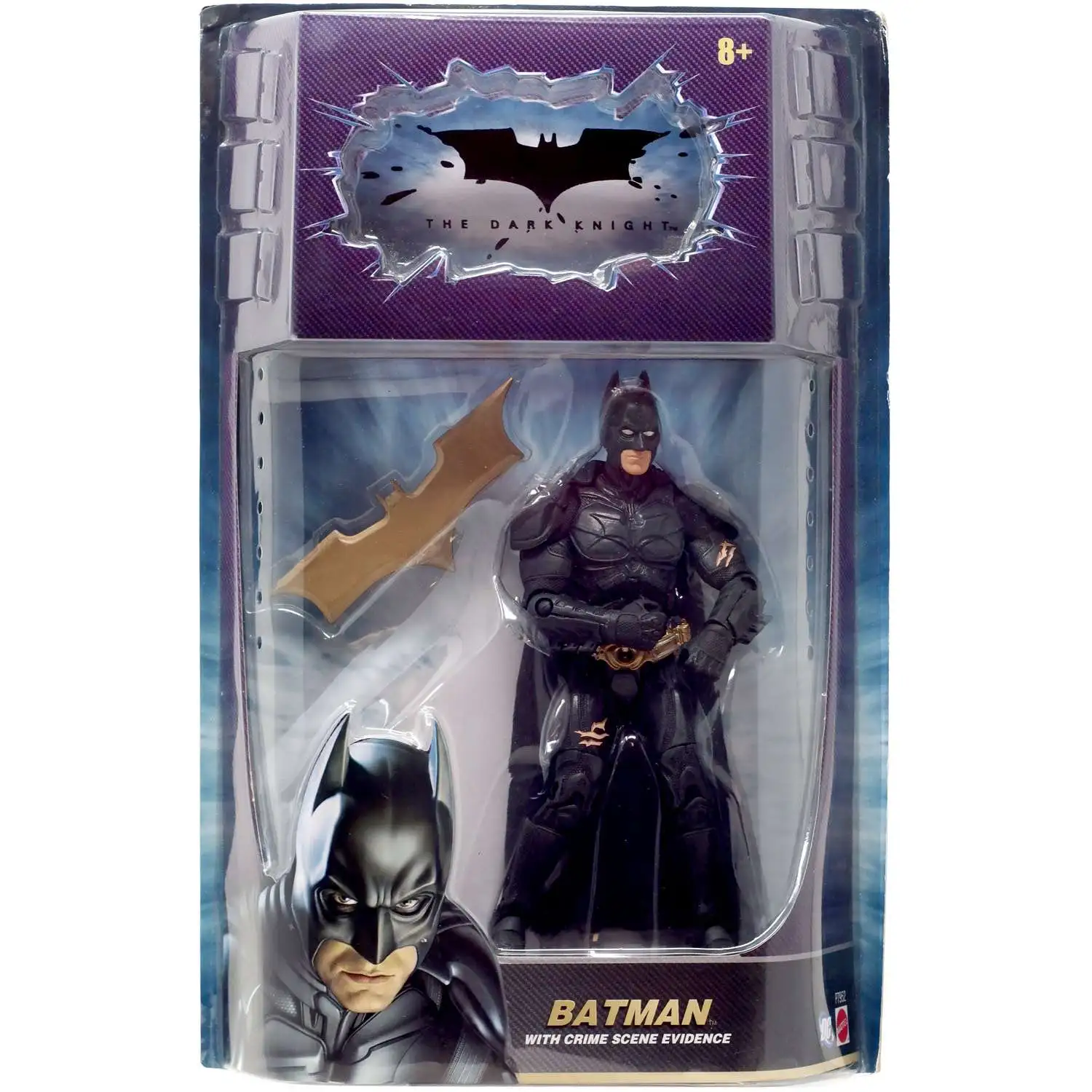 The Dark Knight Crime Scene Evidence Batman Action Figure [Night Vision]
