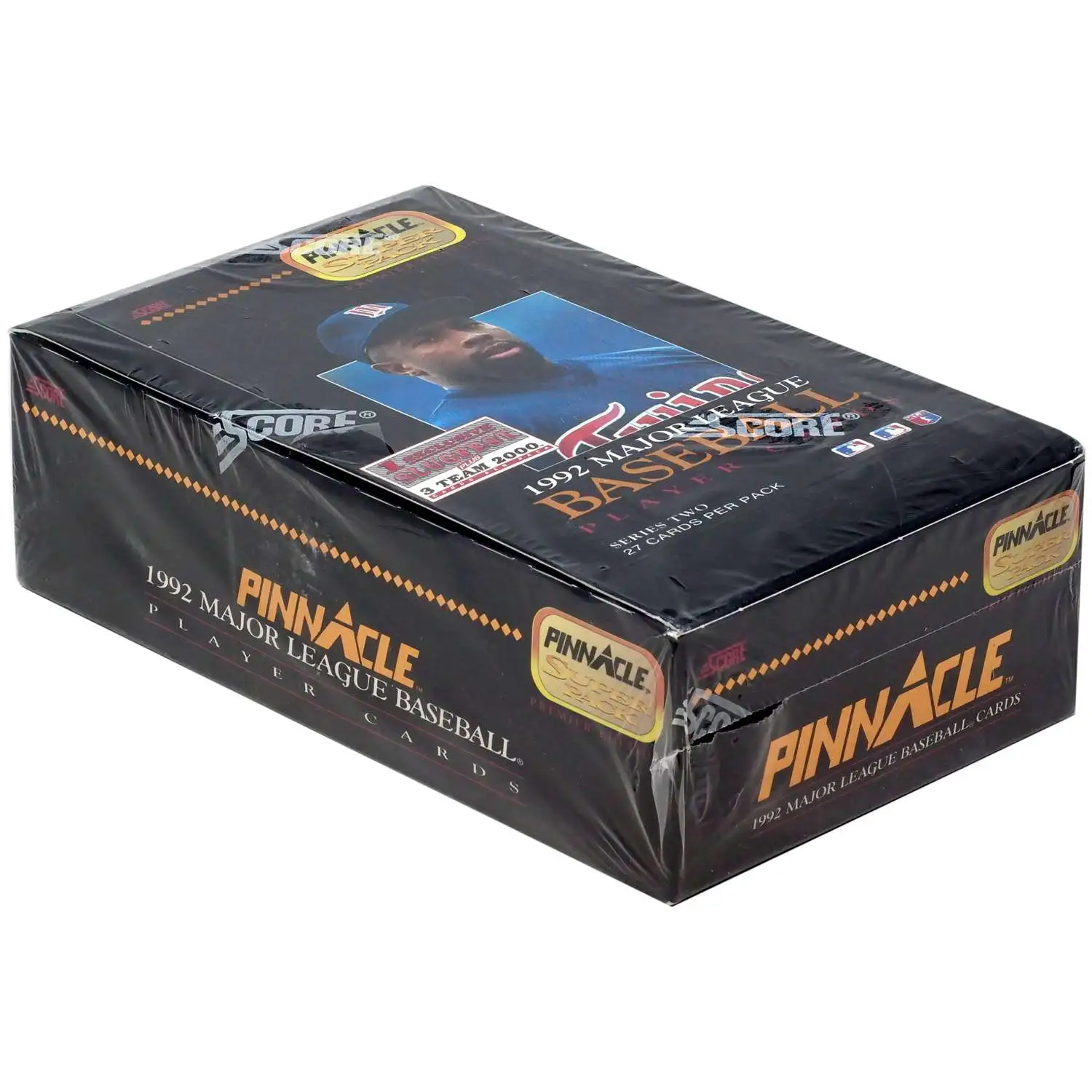 MLB Pinnacle 1992 Premier Edition Series 2 Baseball Trading Card SUPER PACK Box [24 packs]
