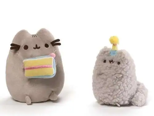 Pusheen And Stormy Birthday 8.5-Inch Set