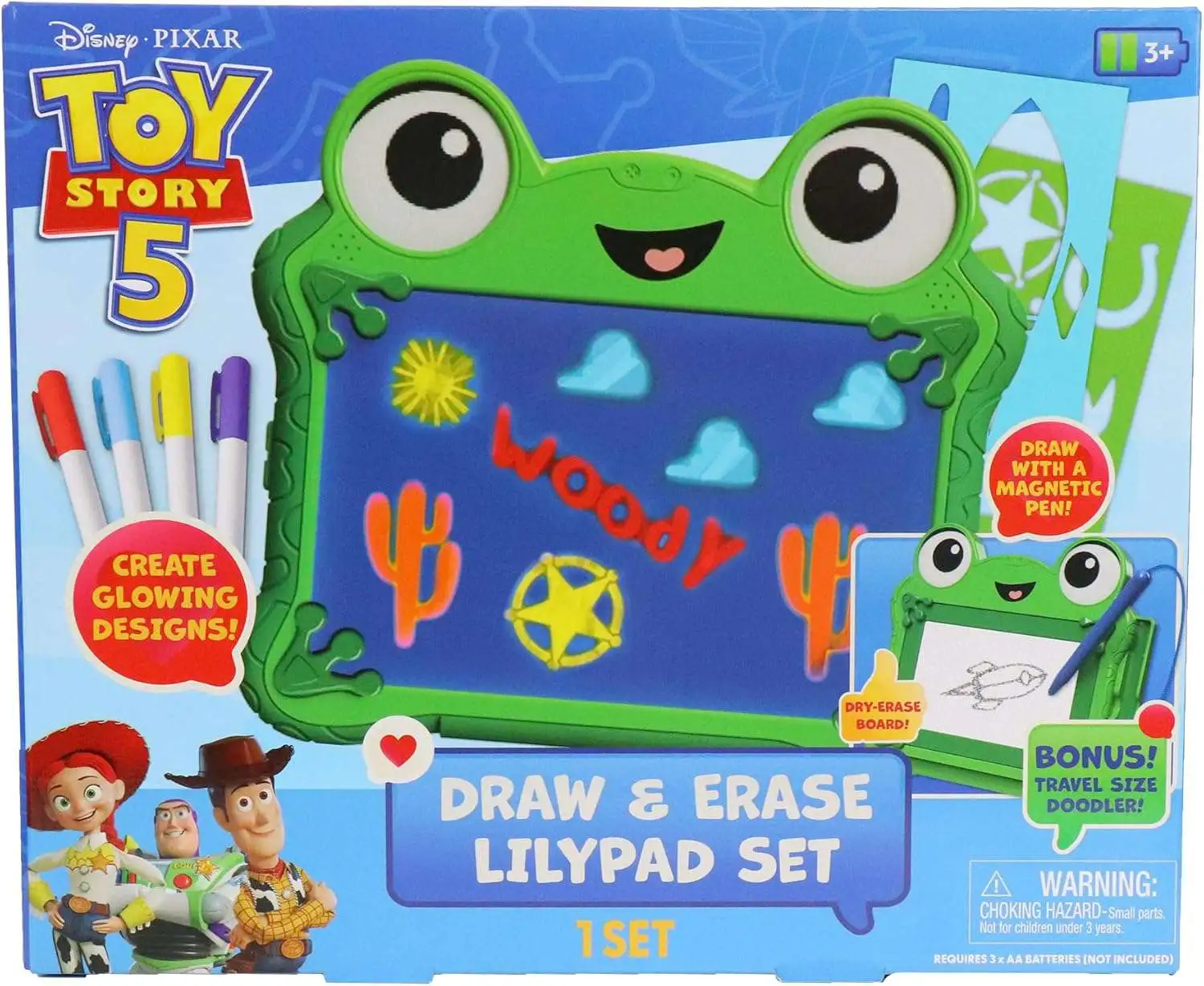 Disney / Pixar Toy Story 5 Draw & Erase Lilypad Set