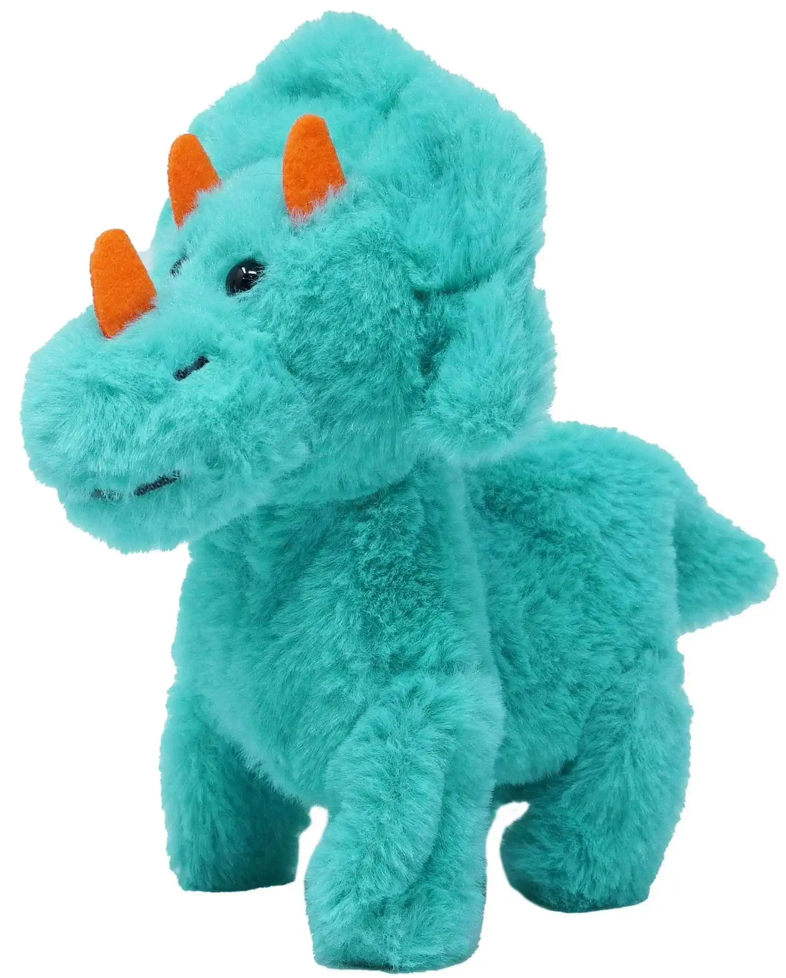 Kid Connection Mini Walking Pet Dino 6.5-Inch Feature Plush [Green]