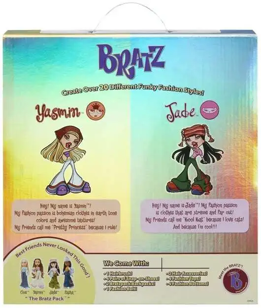 Bratz Yasmin Jade 12 Doll 2-Pack MGA Entertainment - ToyWiz