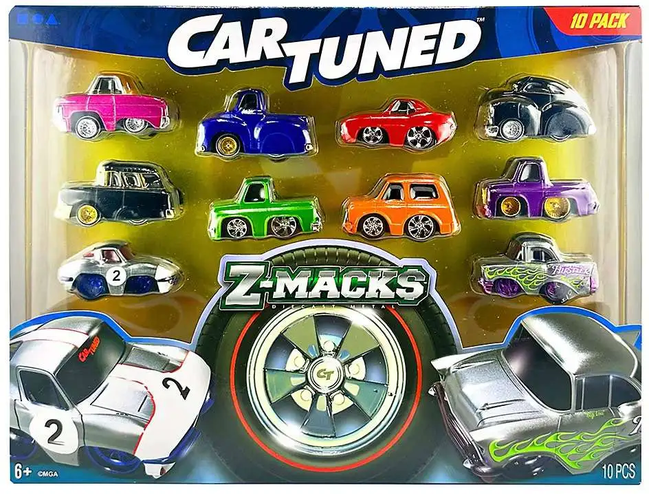 CarTuned Z-Macks Exclusive Diecast Car 3-Pack MGA Entertainment