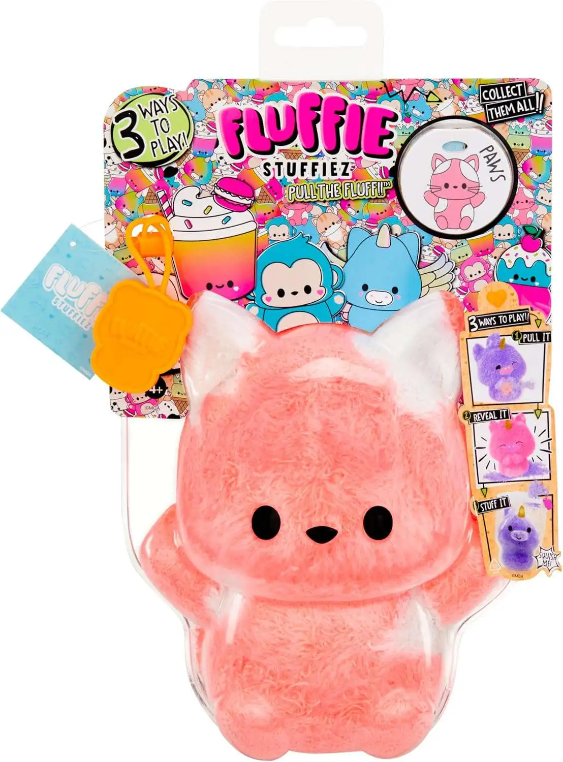 Fluffie Stuffiez Cat SMALL Plush