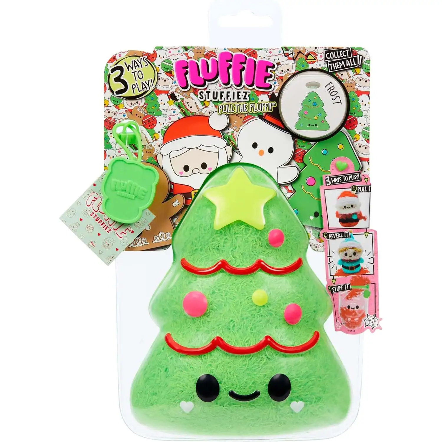 Fluffie Stuffiez Holiday Christmas Tree SMALL Plush