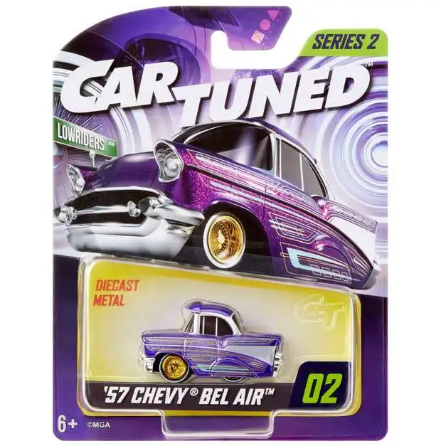 アメ車2台セット CHEVROLET CHEVY パトカー BelAir Chevrolet 1957 Bel Air Coupe with Hydro Active Suspension