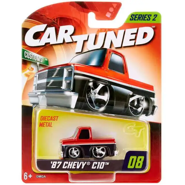 CarTuned Series 2 '87 Chevy C10 Diecast Car