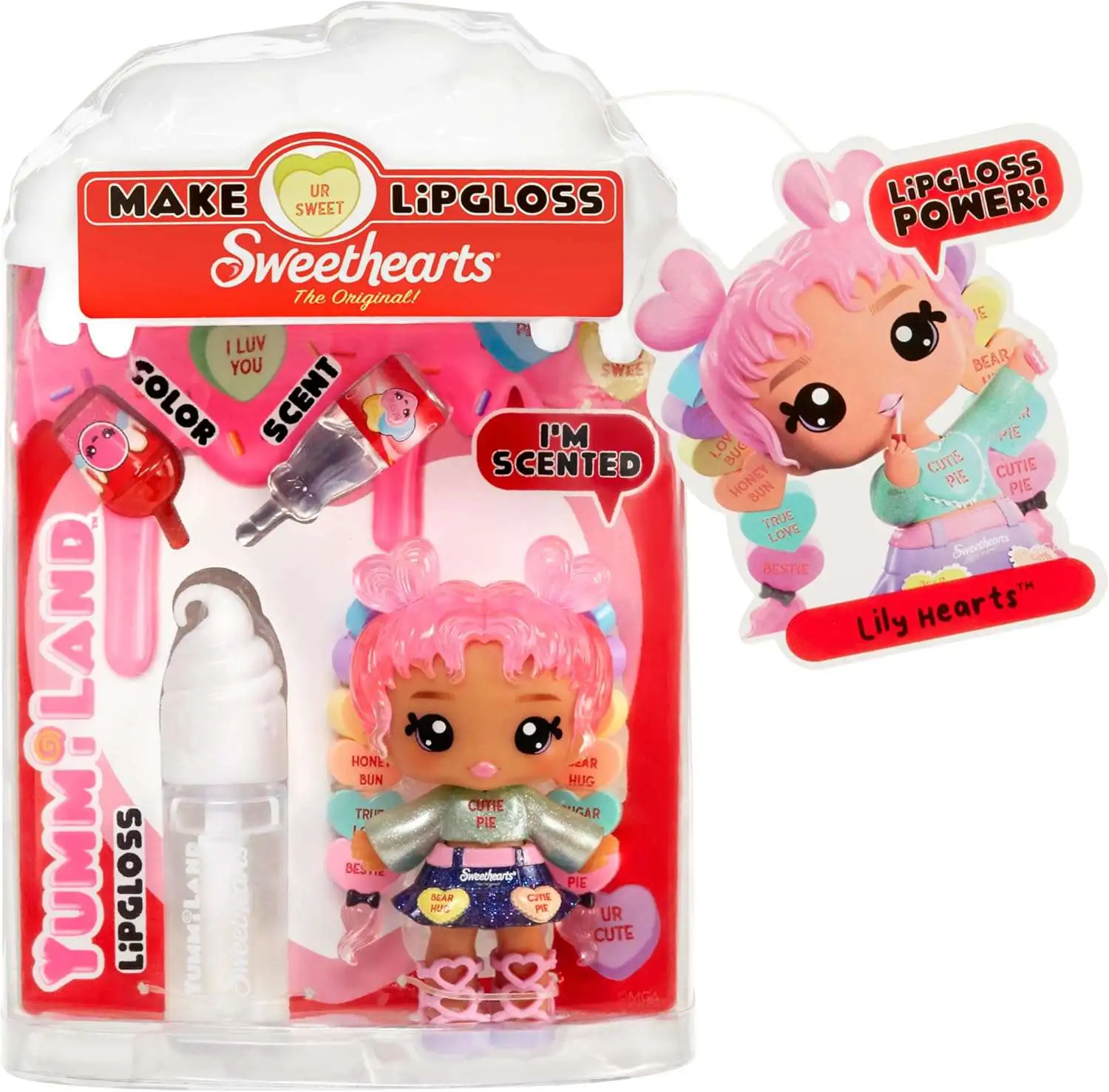 Yummiland Make Lipgloss Sweethearts The Original LILY Hearts Doll [Scented!]
