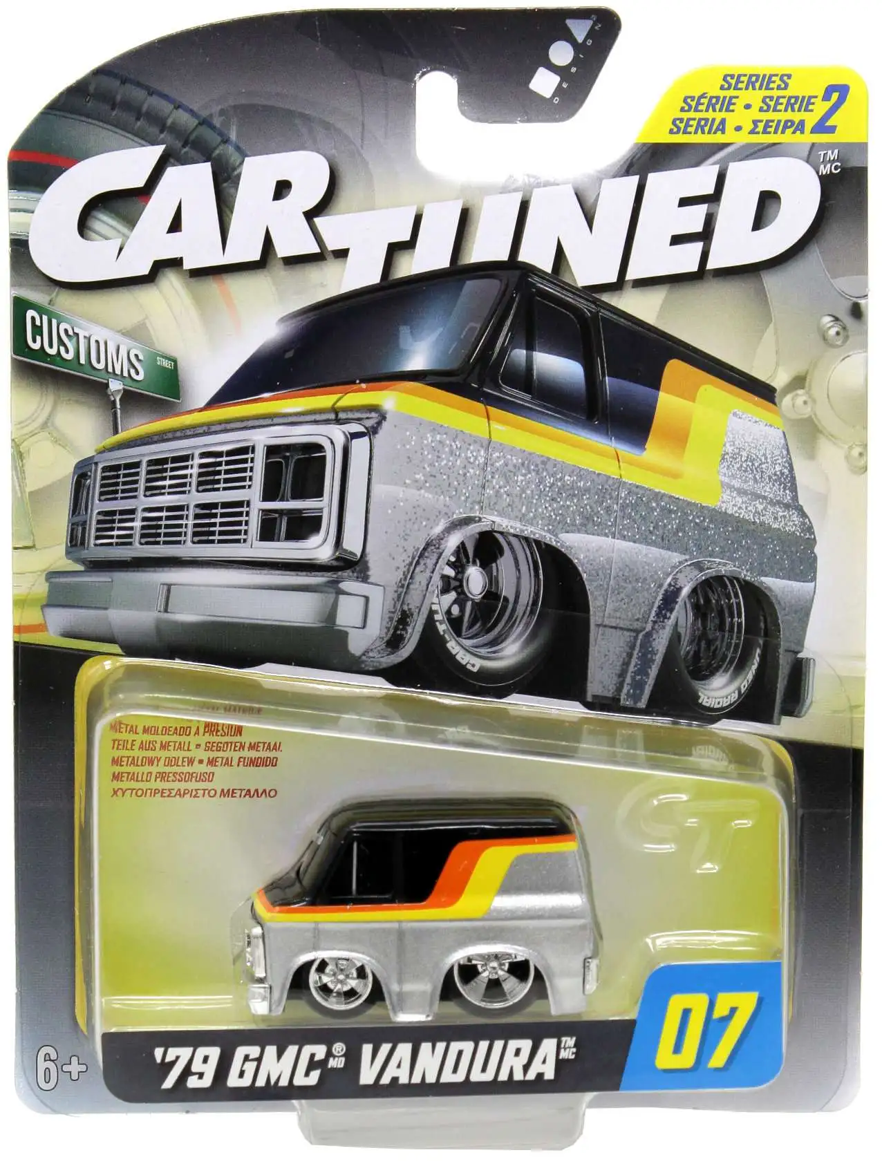 CarTuned Muscle Cars Series 2 '79 GMC Vandura Diecast Car