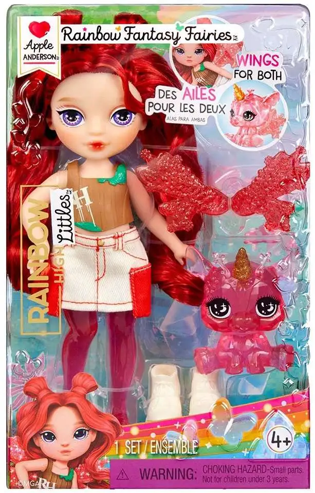 Rainbow High Littles Rainbow Fantasy Fairies Apple Anderson Doll