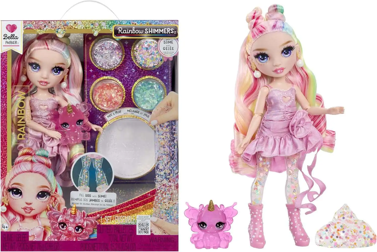 Rainbow High Rainbow Shimmers Bella Parker Doll MGA Entertainment