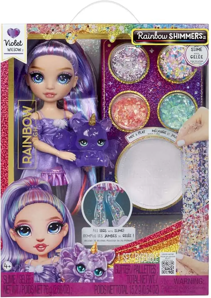 Rainbow High Rainbow Shimmers Violet Willow Doll