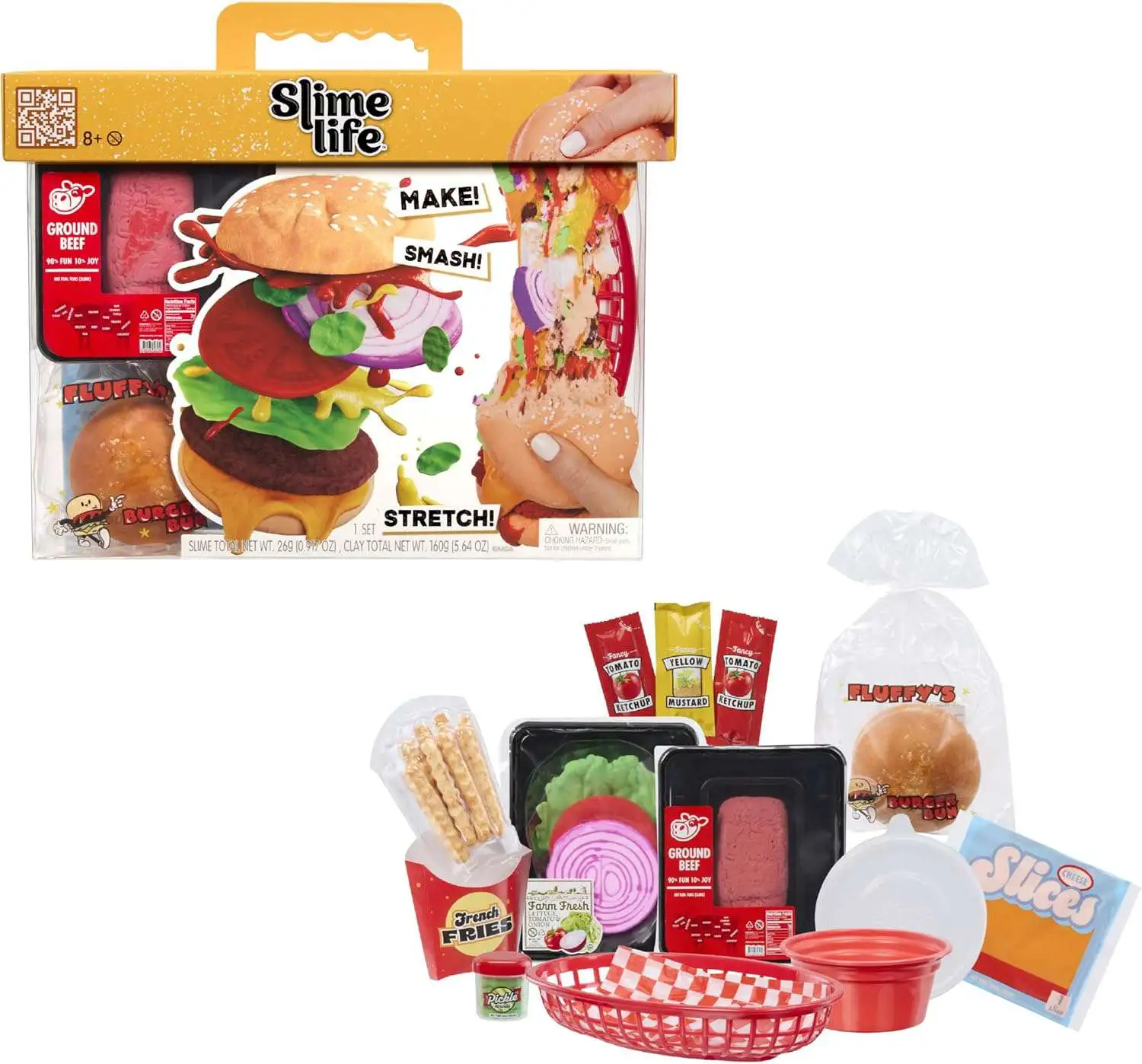Slime Life Cheeseburger Slime Kit