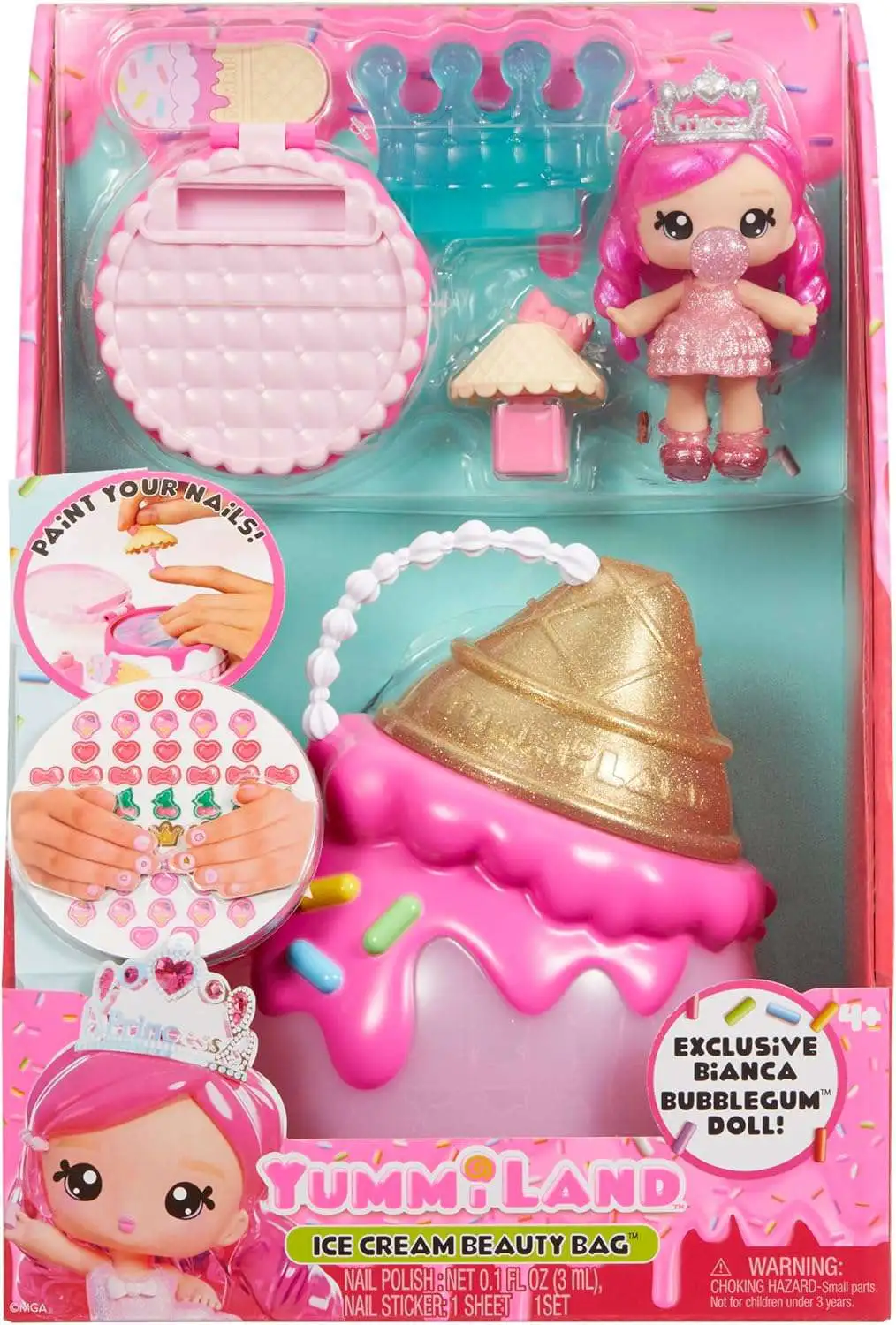 Yummiland Cupcake Beauty Bag Playset [Bianca Bubbglegum Doll!]