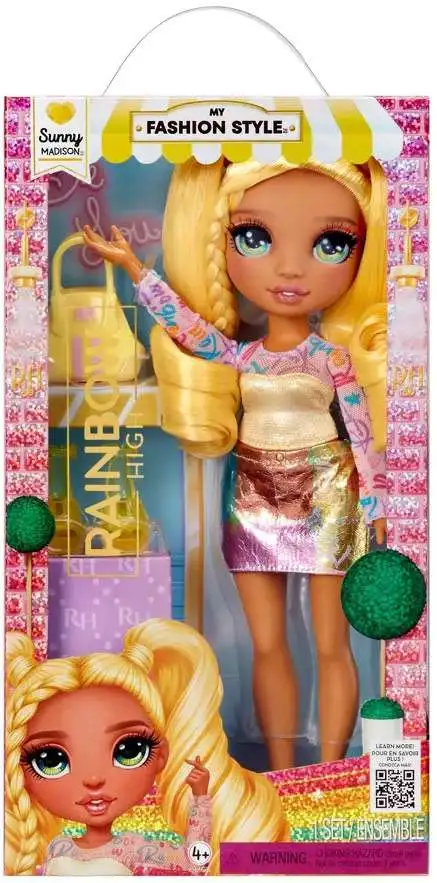 Rainbow High My Fashion Style Sunny Madison Doll