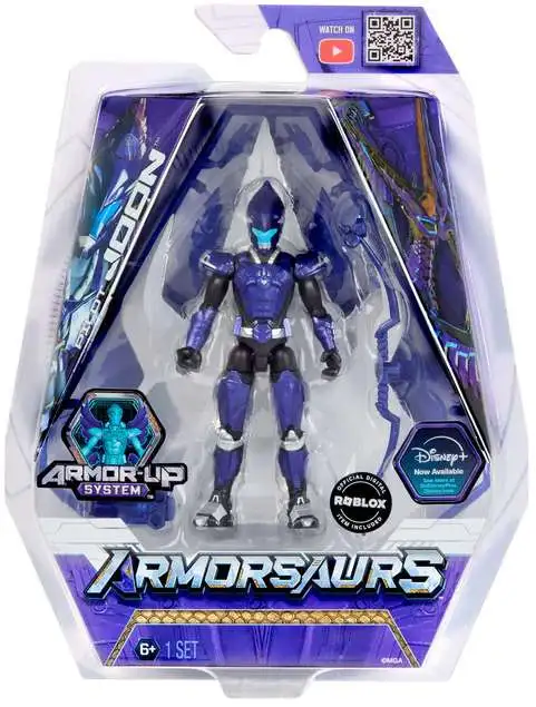 Disney Armorsaurs Armor-Up System Joon Park Action Figure [Pteranodon Pilot, Digital Roblox Item Included!]