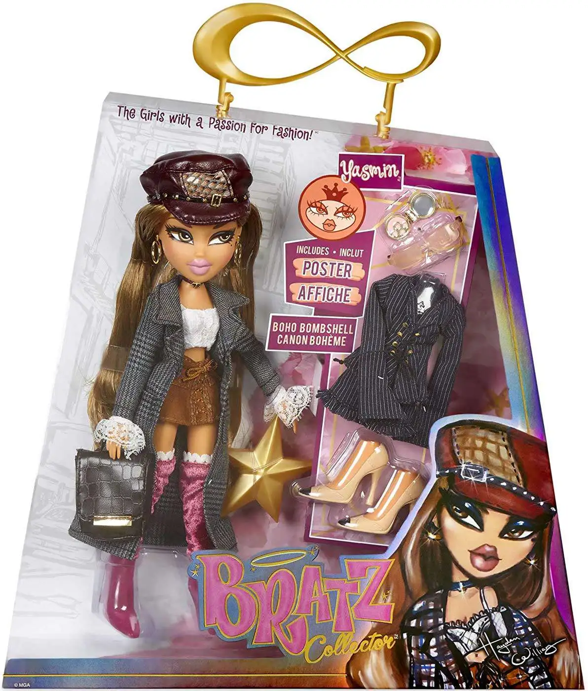 Bratz Dolls Girls Night Out Yasmin! All Original Ultimate Collectible Doll!