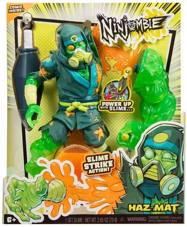 Ninjombie Haz Mat Action Figure [Slime Strike Action!]