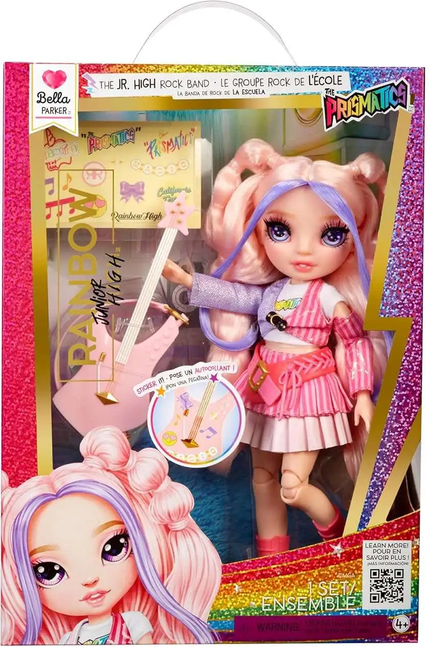 Rainbow High Junior High The Prismatics Bella Parker Doll