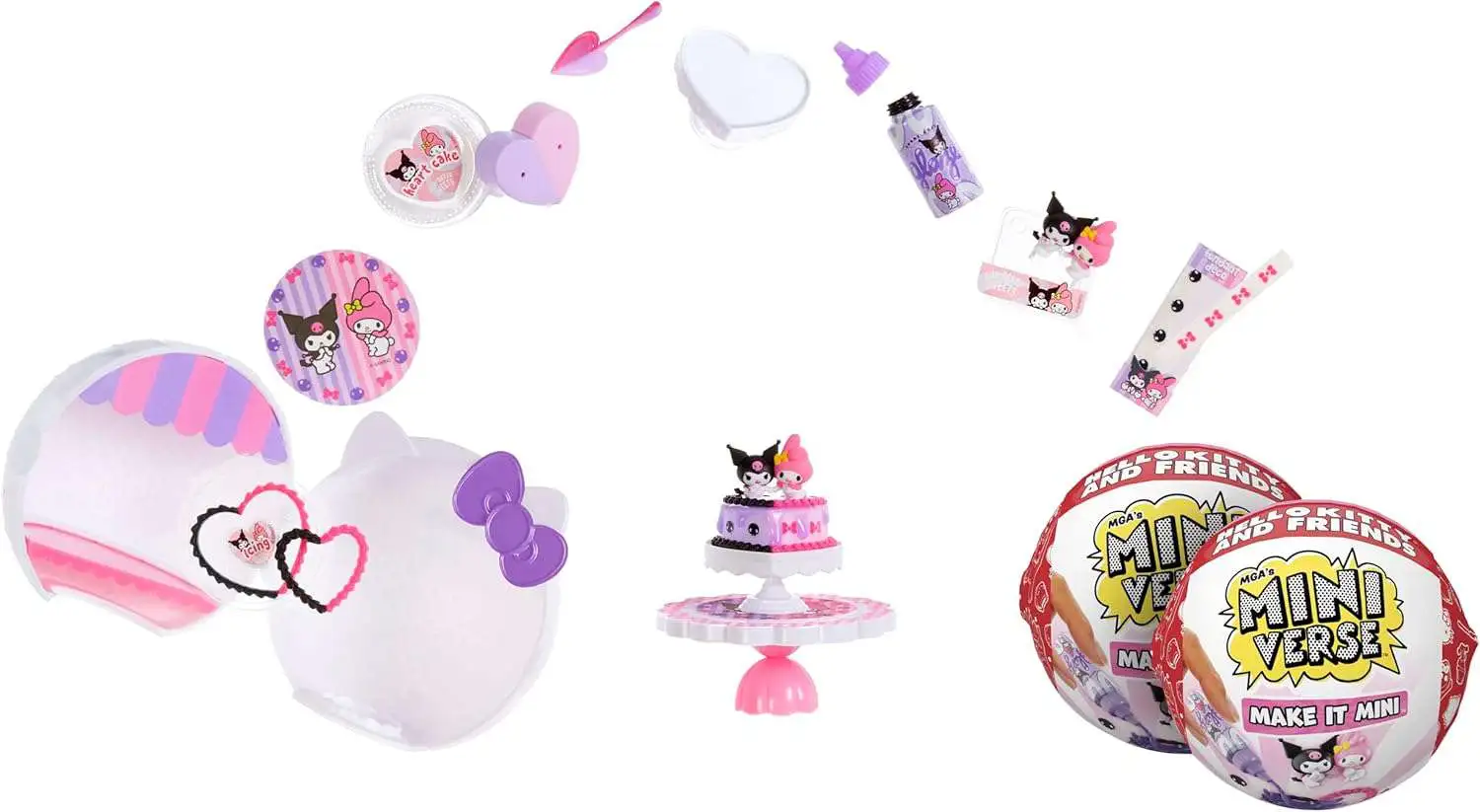 Miniverse Make It Mini Sanrio Series 2 Hello Kitty & Friends LOT OF 2 Mystery Packs
