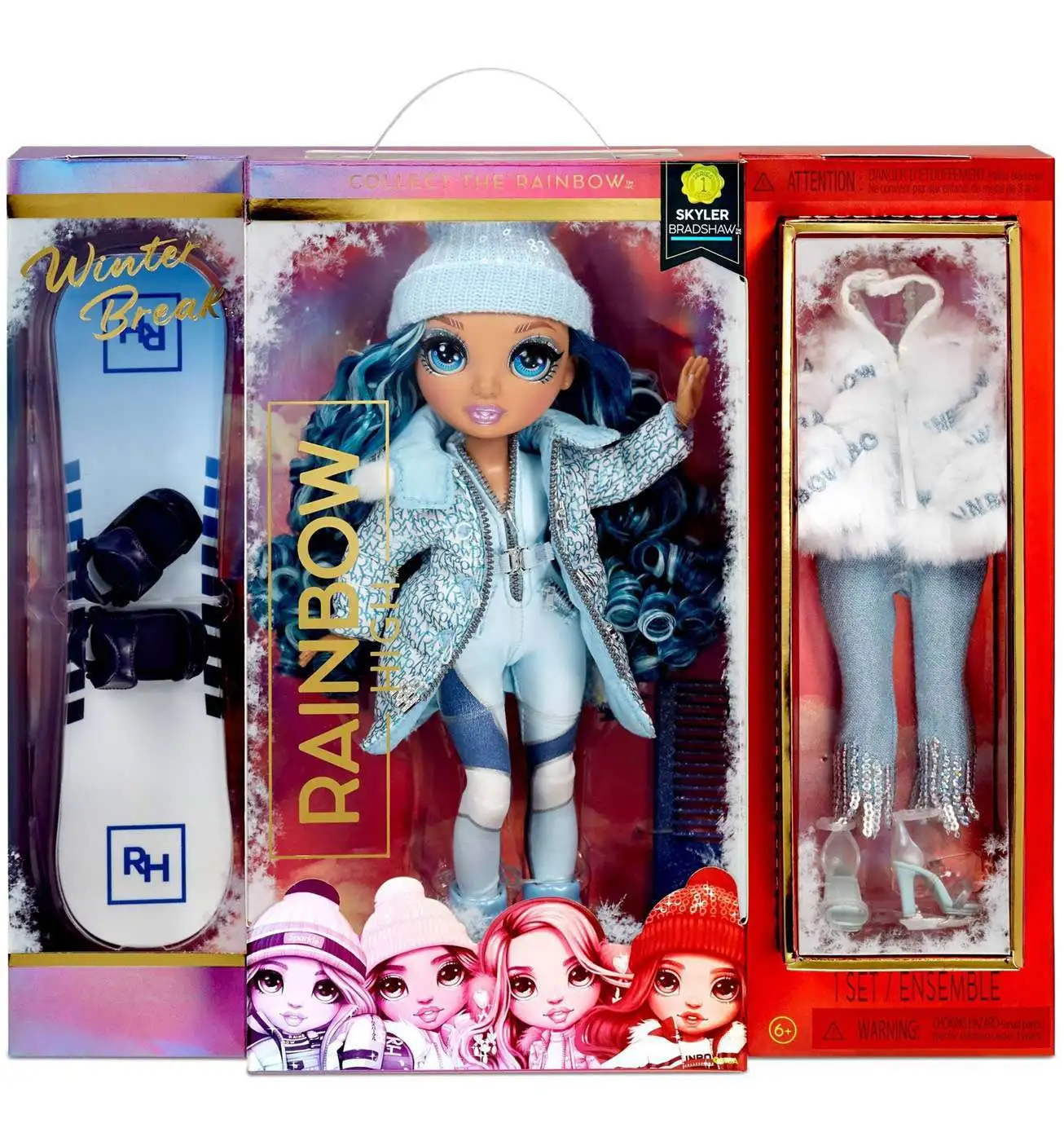 Rainbow High Winter Break Skyler Bradshaw Doll [Damaged Package]