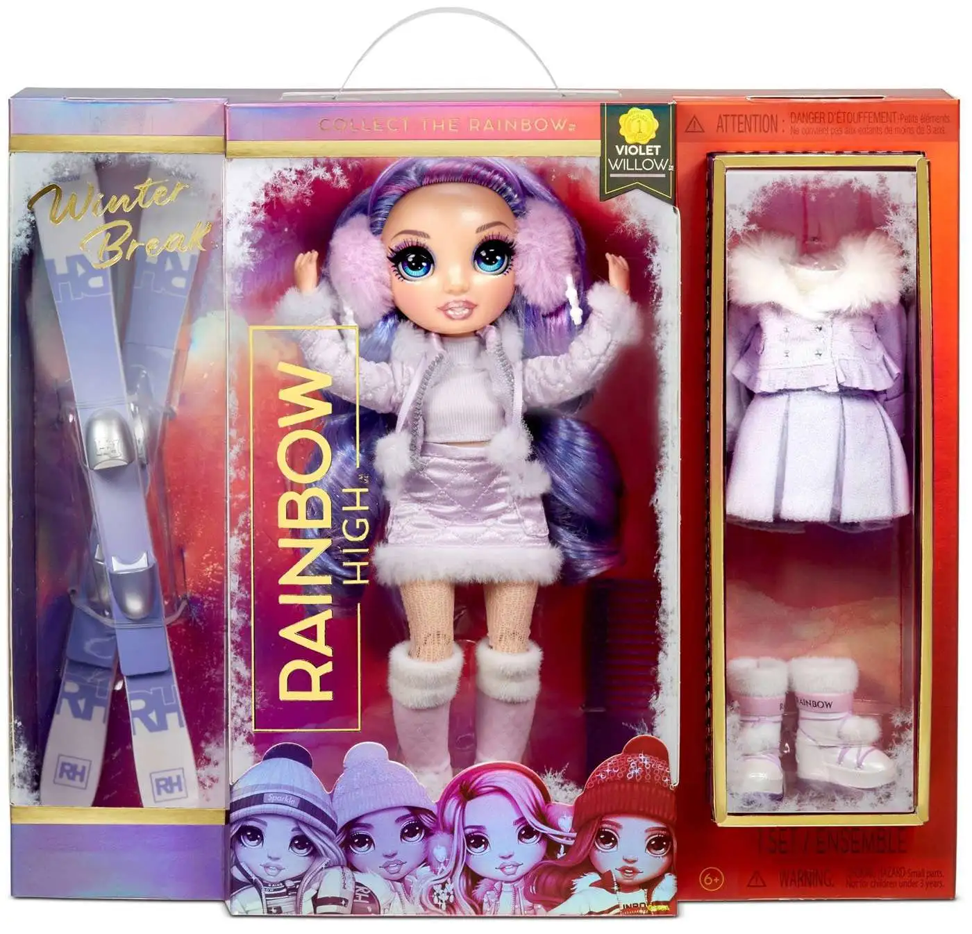 Rainbow High Fantastic Violet Willow 11” Doll – L.O.L. Surprise