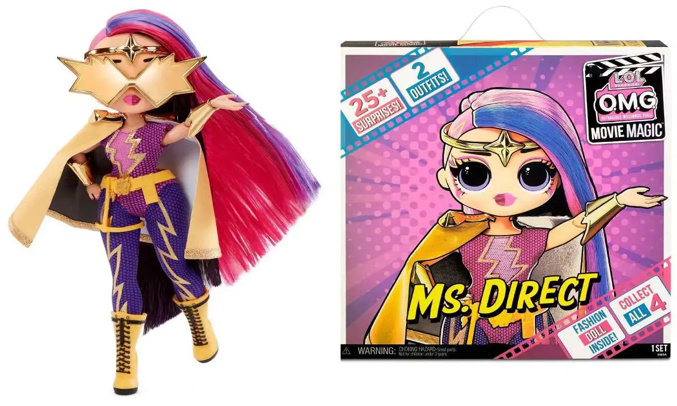 LOL Surprise OMG Movie Magic Ms. Direct Fashion Doll [Damaged Package]