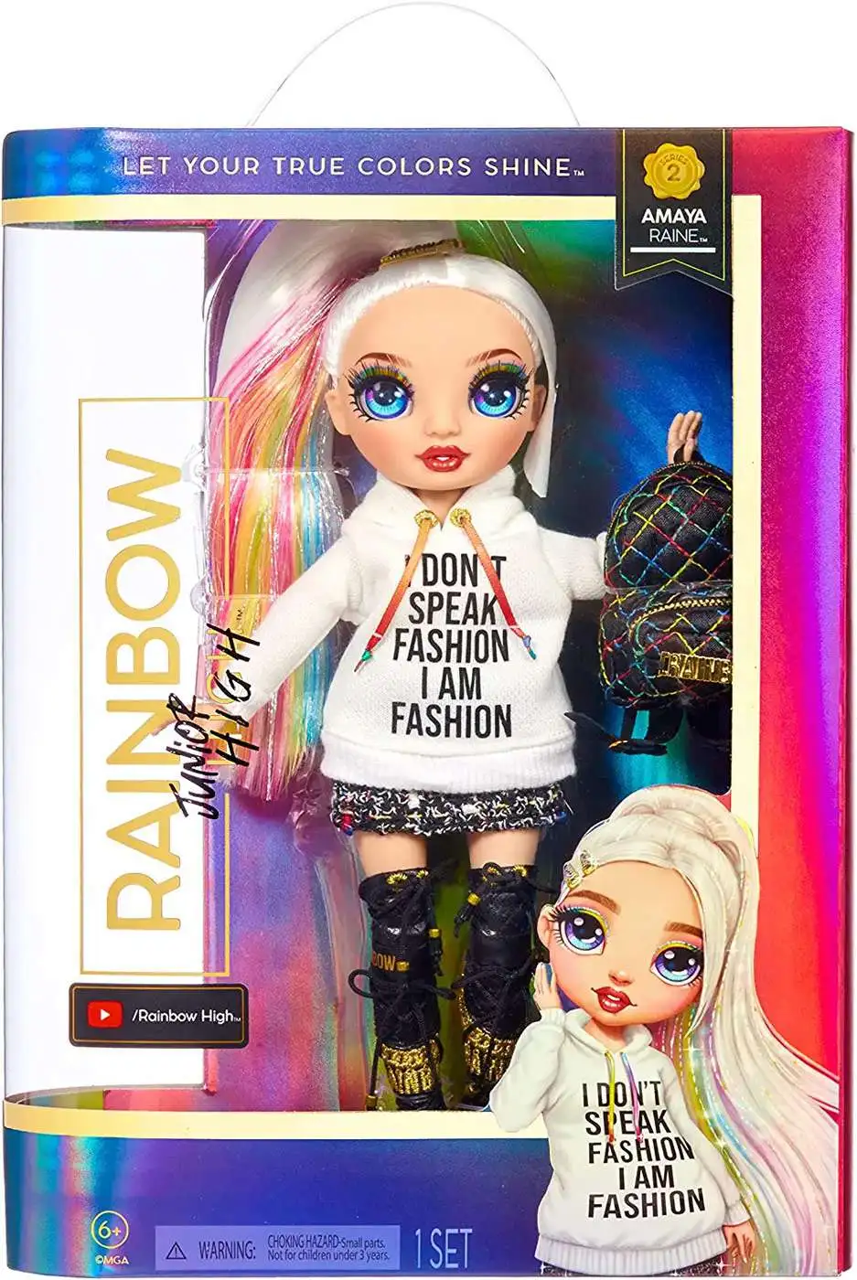Rainbow High Junior High Jade Hunter - Green Fashion Doll - New 2022