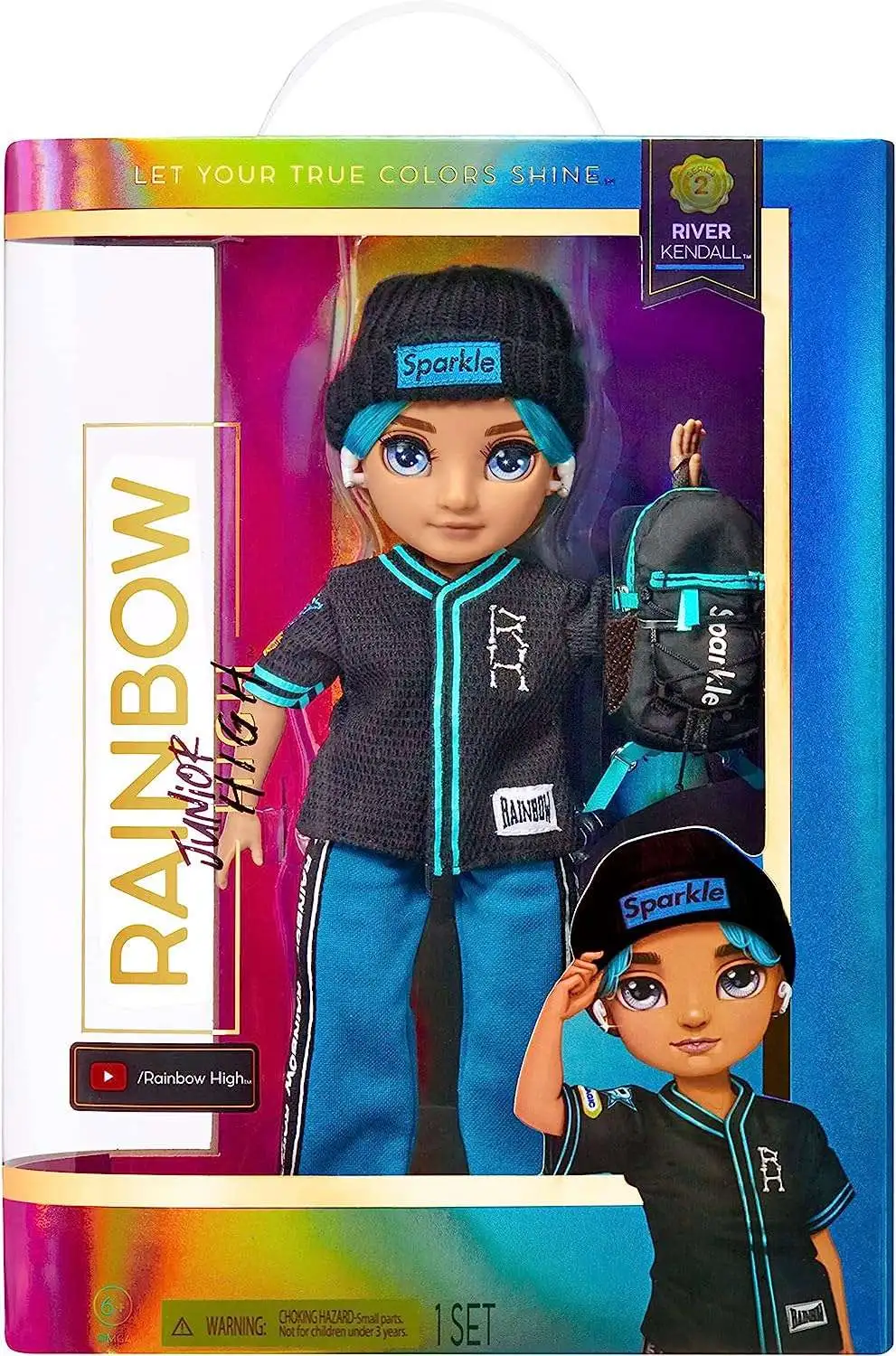 Rainbow High Junior High Series 2 River Kendall Doll