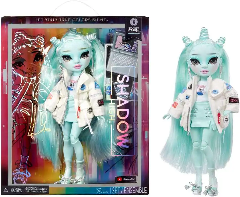 Rainbow High Shadow High Zooey Electra Fashion Doll