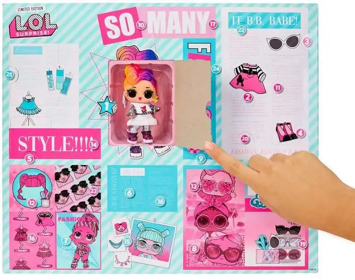 L.O.L. Surprise! Advent Calendar w/ 25+ Surprises, Accessories,  Interactive Packaging, Holiday Advent Calendar, Mix&Match Outfits, Shoes,  Accessories, Limited Edition Doll, Collectible, Girls Gift 4+ : L.O.L.  Surprise!: Home & Kitchen