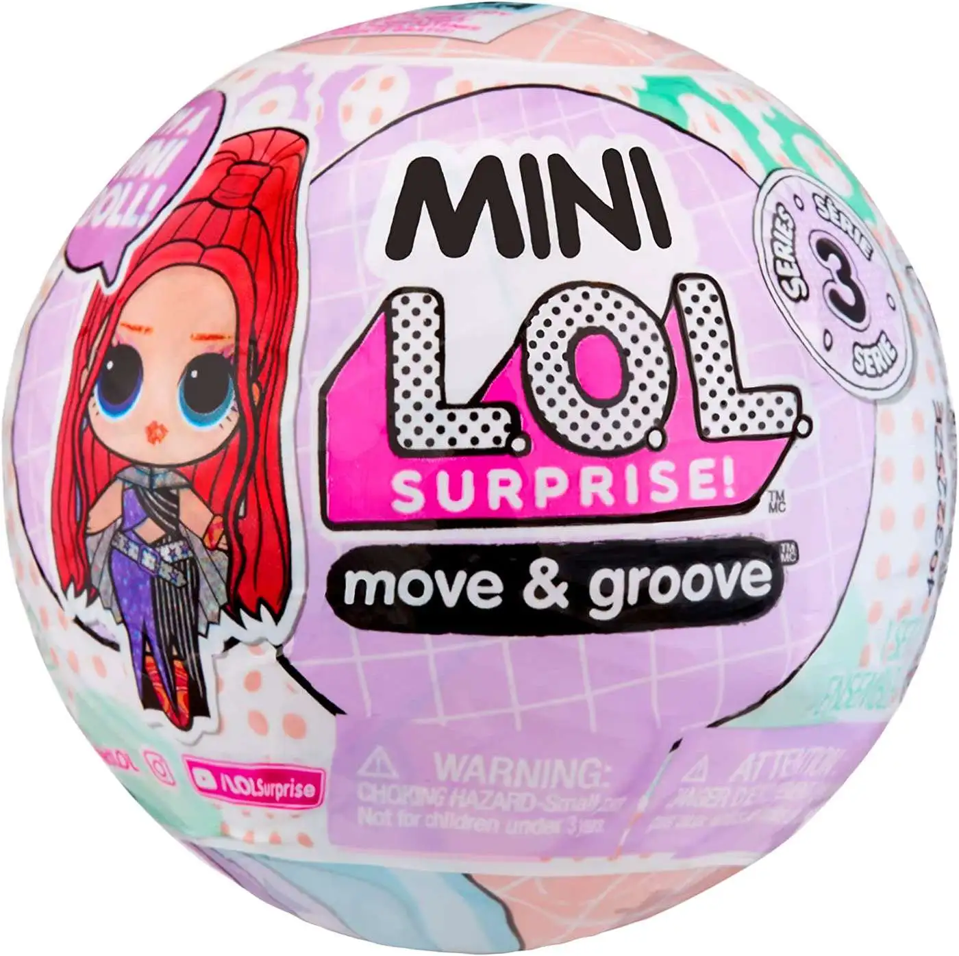 LOL Surprise Mini Series 3 Move Groove Mystery Pack MGA Entertainment ...