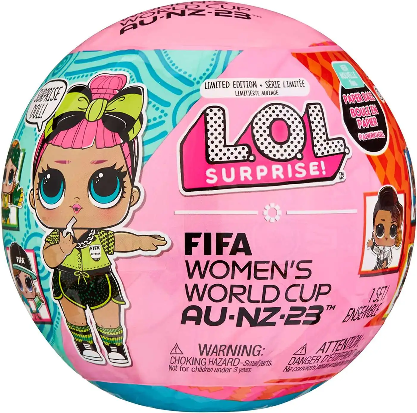 LOL Surprise Fifa World Cup Australia New Zealand 2023 Mystery Pack MGA  Entertainment - ToyWiz