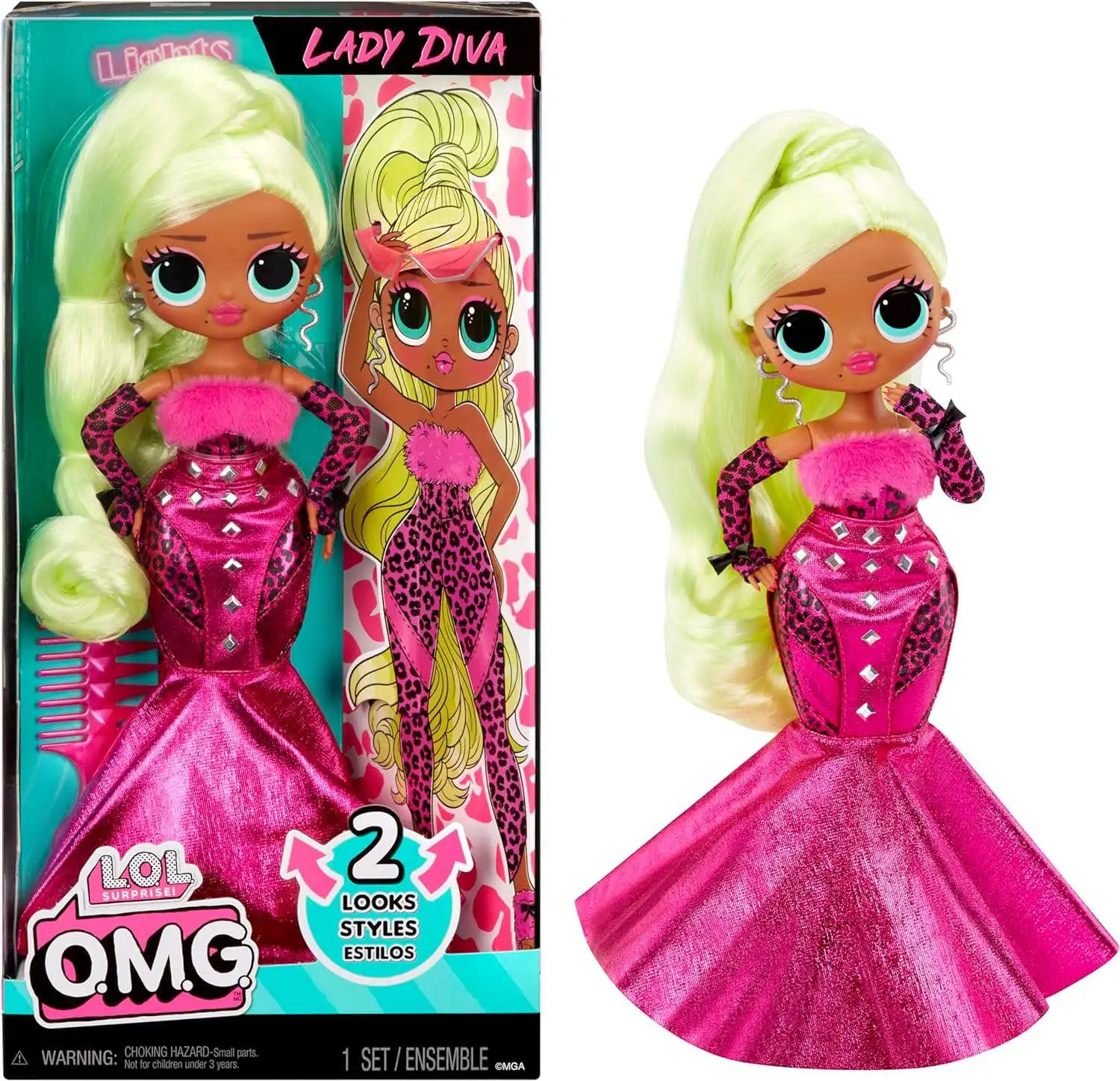 LOL Surprise OMG Lady DIva Fashion Doll