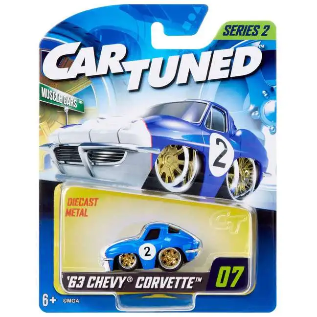 CarTuned Series 2 '63 Chevy Corvette Diecast Car