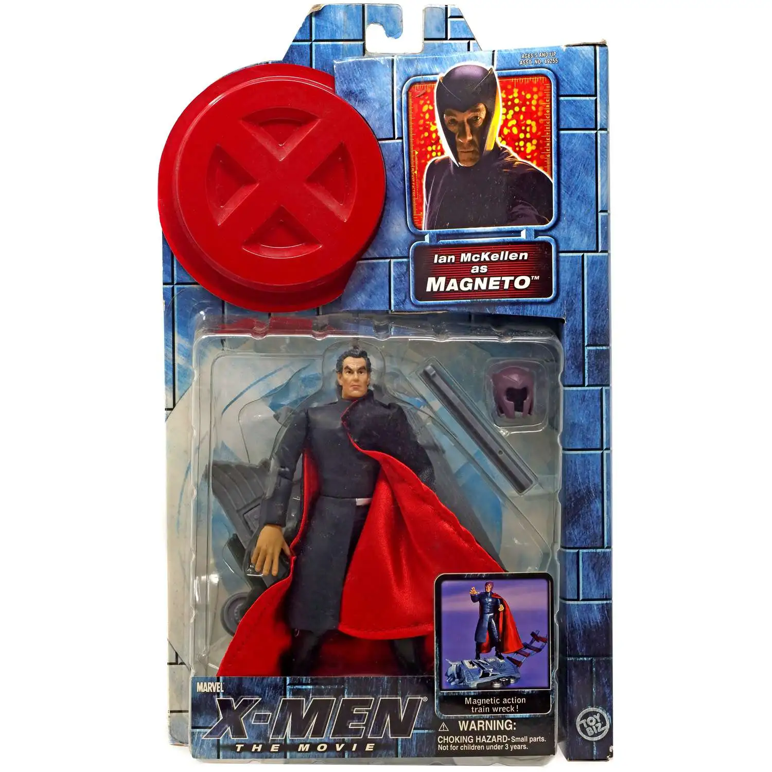 X-Men The Movie Ian McKellen as Magneto Action Figure