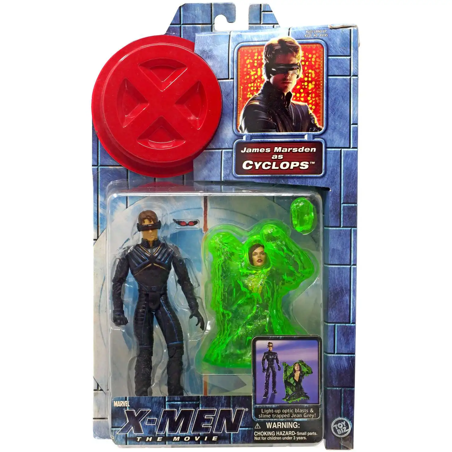 X-Men The Movie James Marsden as Cyclops Action Figure