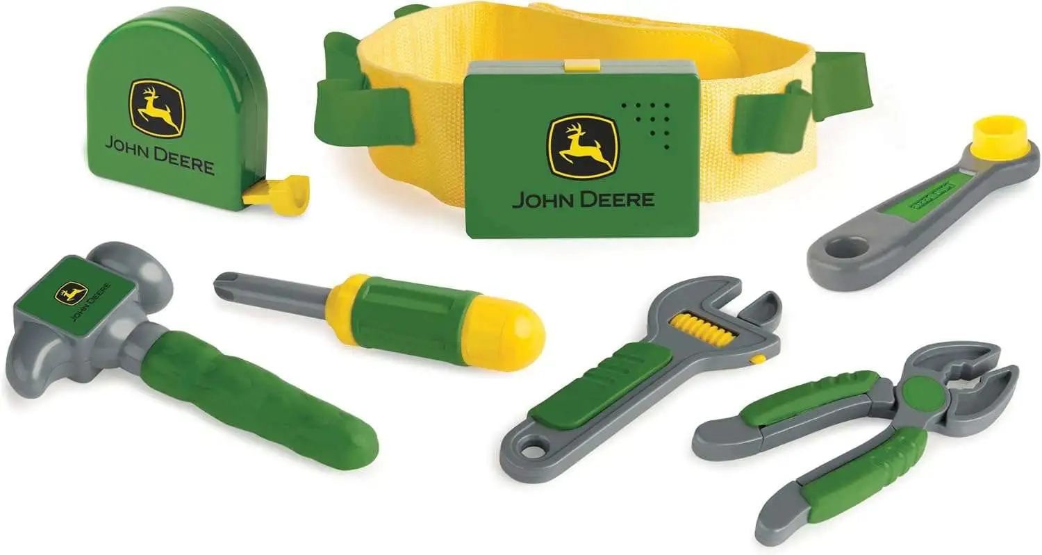 John Deere Kids Talking Toolbelt Playset