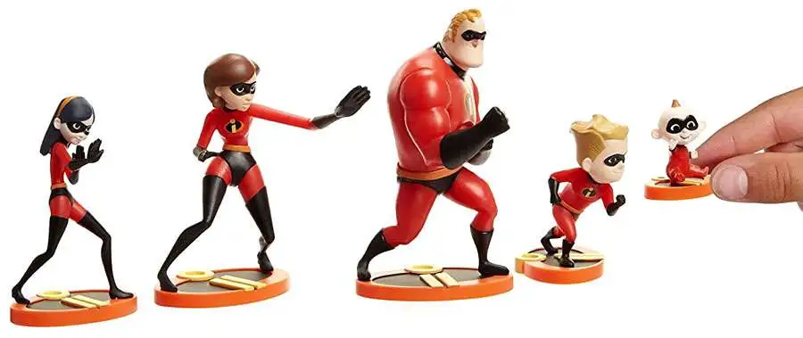 Incredibles 2 Family Figure Set 5 Pieces 76618 Disney Pixar 