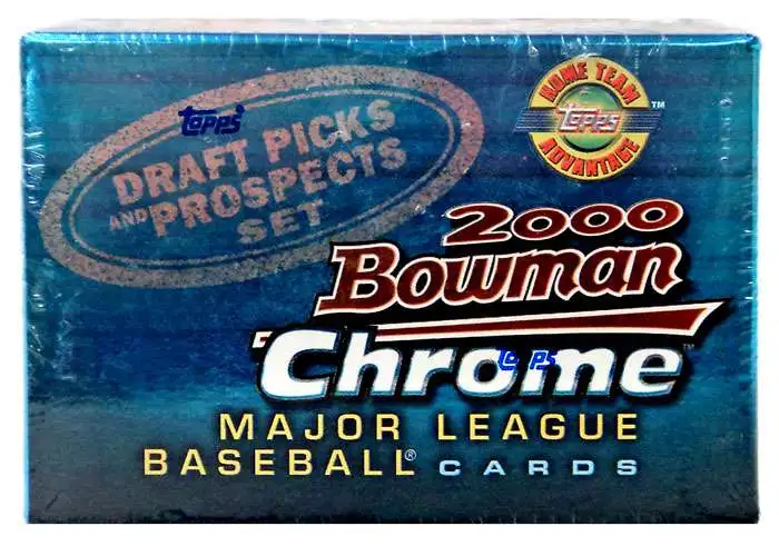 MLB Topps 2000 Bowman Chrome Draft Picks & Prospects Trading Card Set