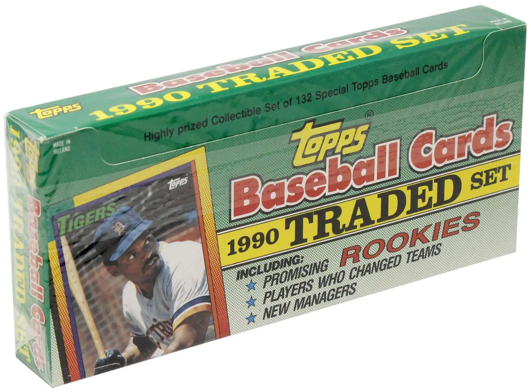MLB 1990 Topps Traded Baseball Trading Card Factory Set [132 Cards]