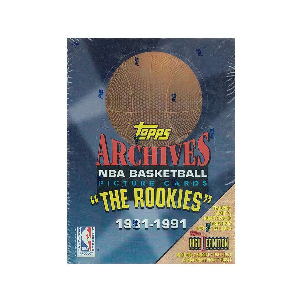 NBA Topps 1981-91 Archives "The Rookies" Trading Card Box [24 Packs]