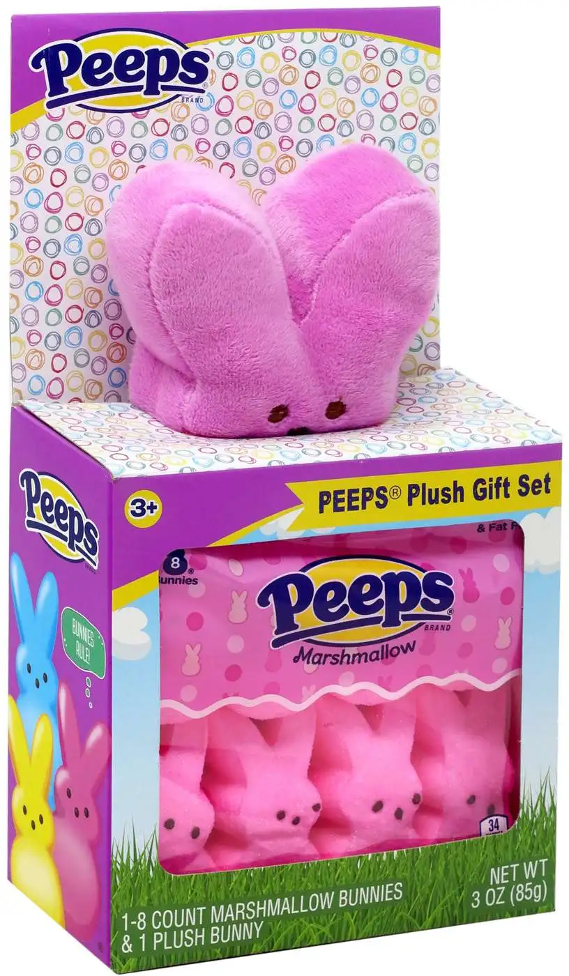 Peeps Plush Bunny Gift Set