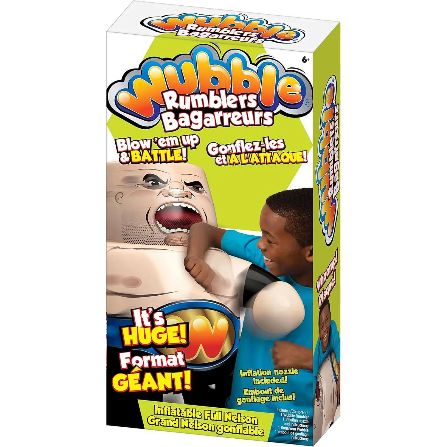 Wubble Rumblers Inflatable Wrestler Full Nelson