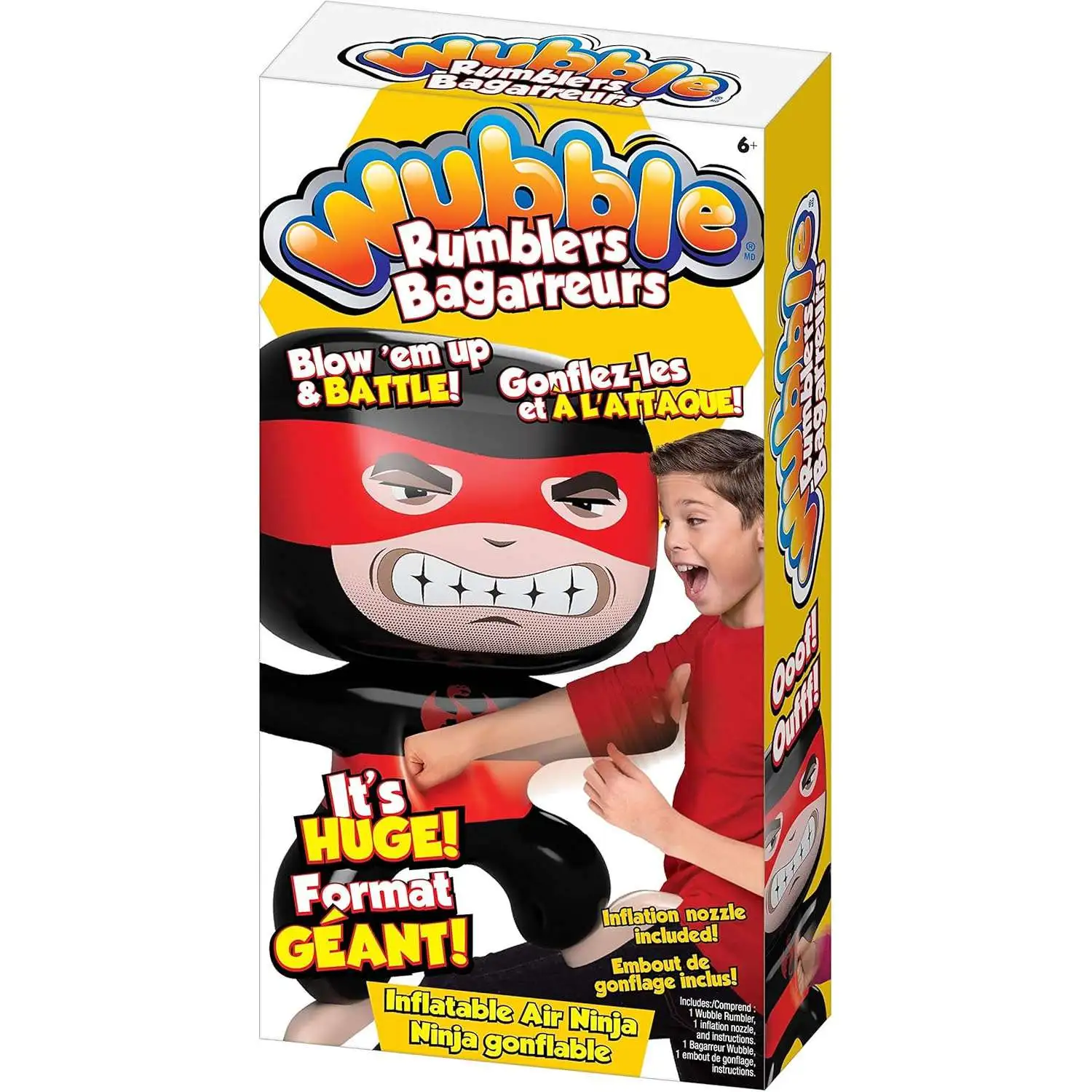 Wubble Rumblers Inflatable Air Ninja