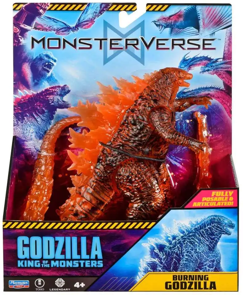 Godzilla King of the Monsters Monsterverse Burning Godzilla Action Figure