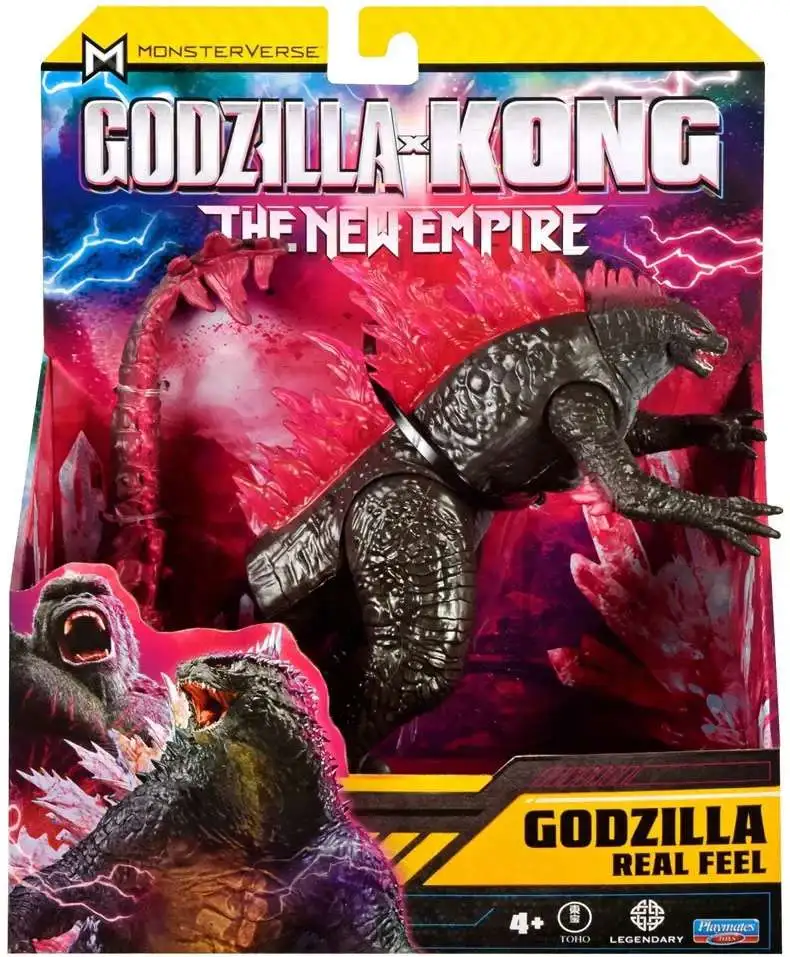 Godzilla x Kong The New Empire Monsterverse Real Feel Godzilla Action Figure