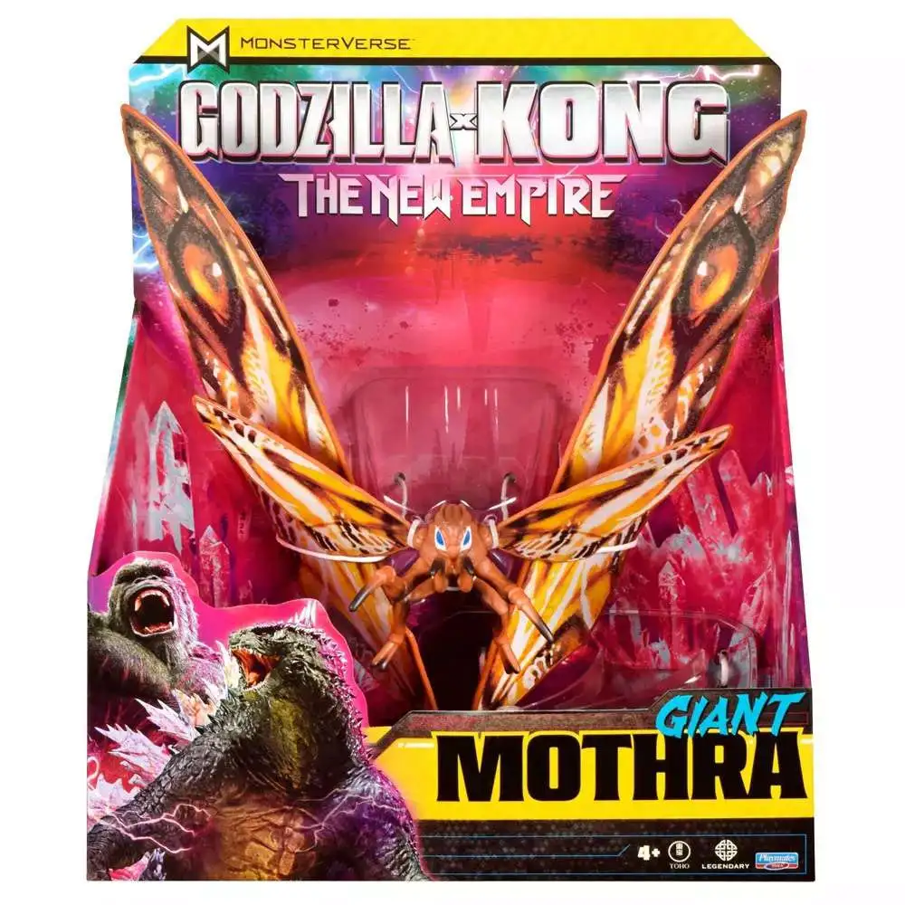 Godzilla x Kong The New Empire Monsterverse GIANT Mothra Action Figure