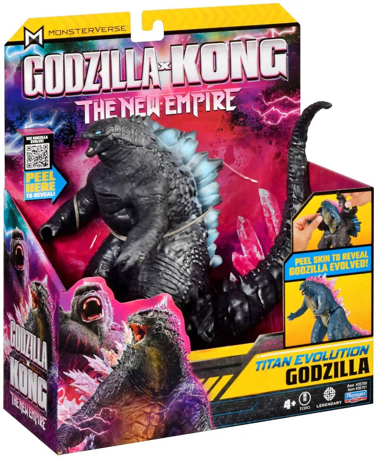 Godzilla x Kong The New Empire Monsterverse Titan Evolution