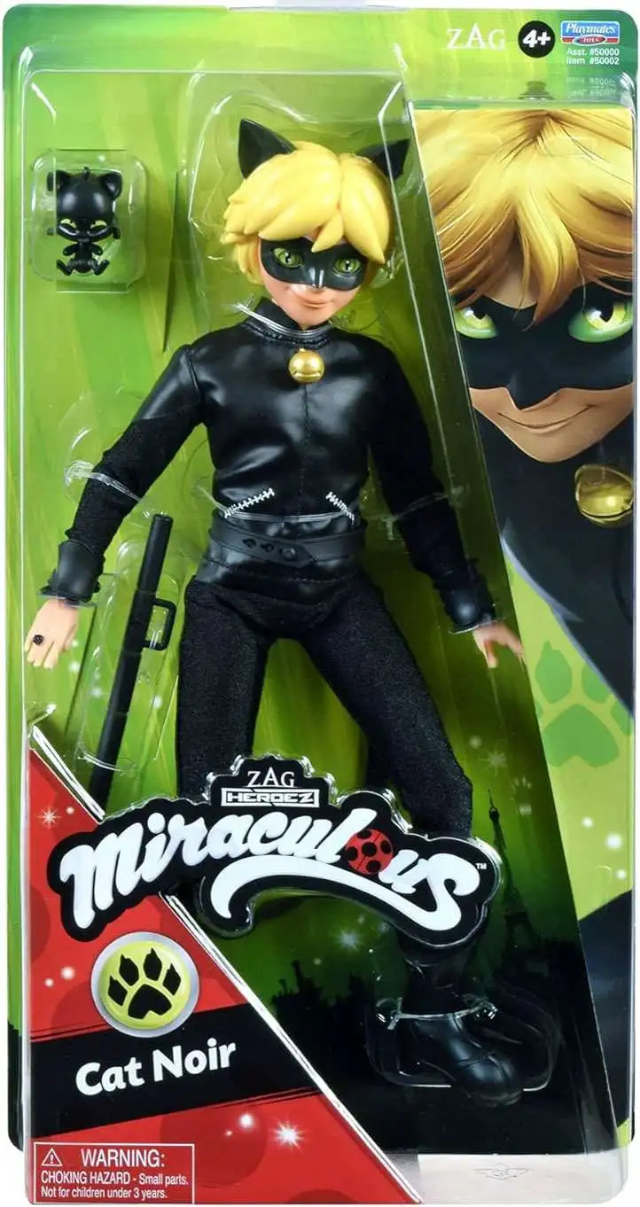 ZAG Heroez Miraculous Cat Noir Action Figure Doll